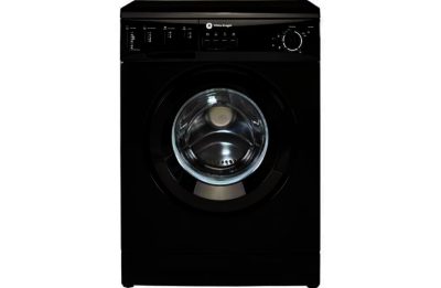 White Knight WM126VB 6KG 1200 Spin Washing Machine - Black